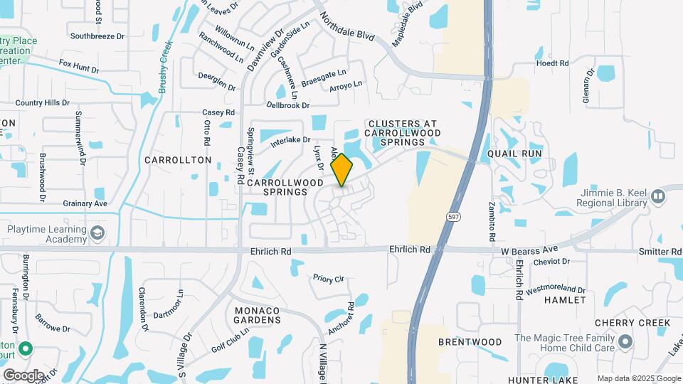 4004 Bangalow Palm Ct Map and Location Details