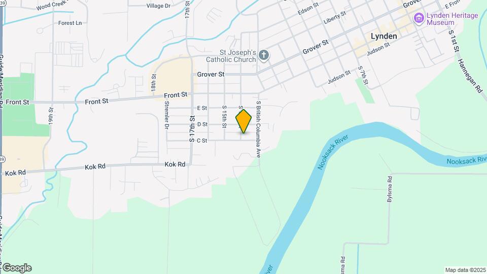 309 S 14th St Map and Location Details