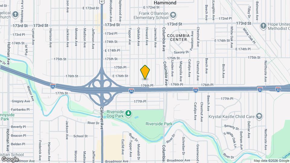 7616 Howard Ave Map and Location Details