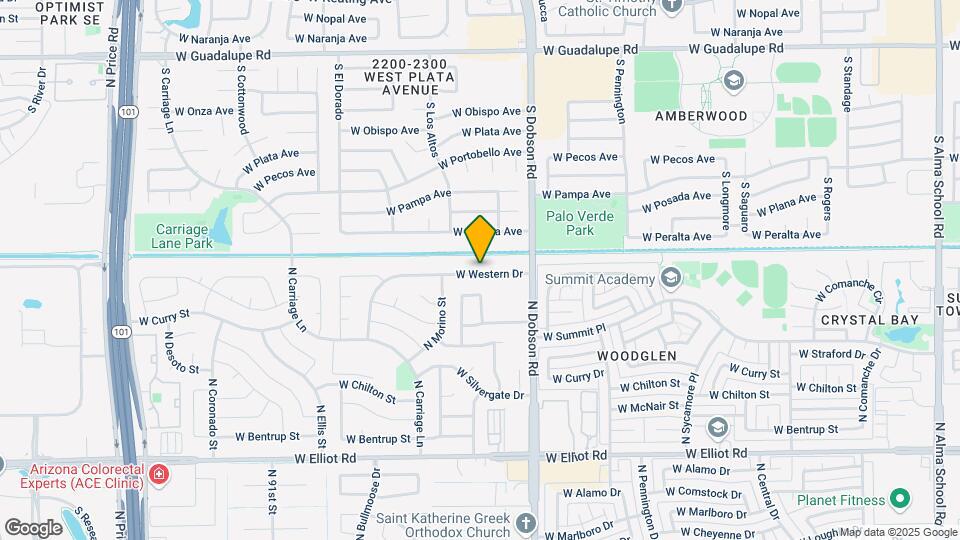2018 W Western Dr Map and Location Details