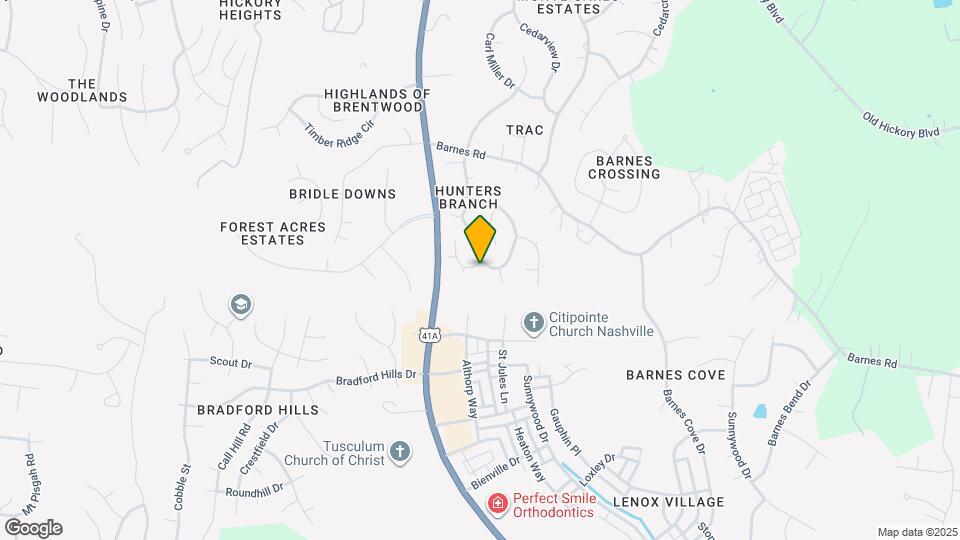 1444 Hunters Branch Rd Mapa y Detalles de la Ubicación