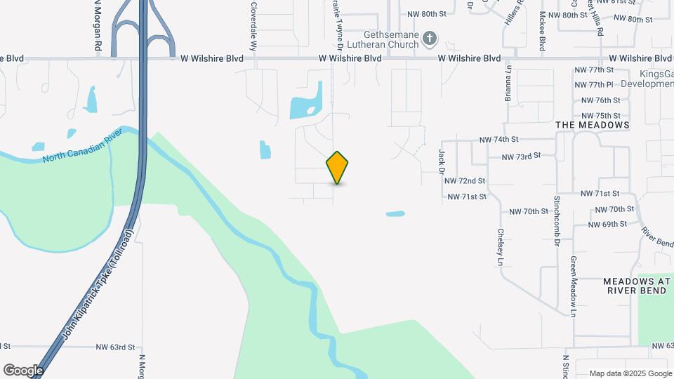 7108 Meadow Lake Dr Mapa y Detalles de la Ubicación