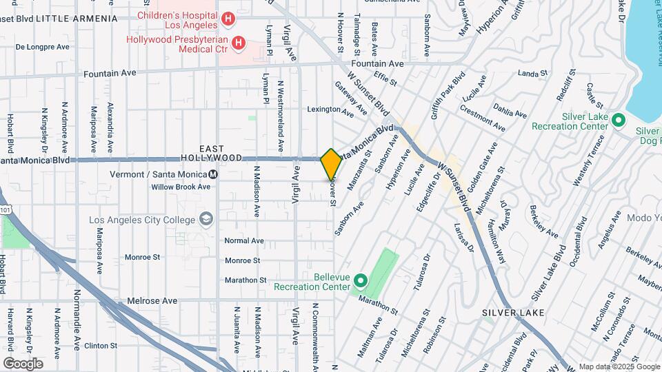 4300 Willow Brook Ave Map and Location Details