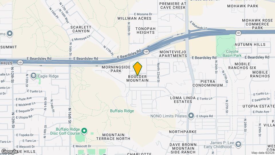 2030 E Wahalla Ln Map and Location Details