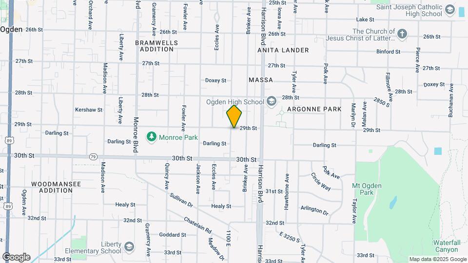 2904 Van Buren Ave Map and Location Details