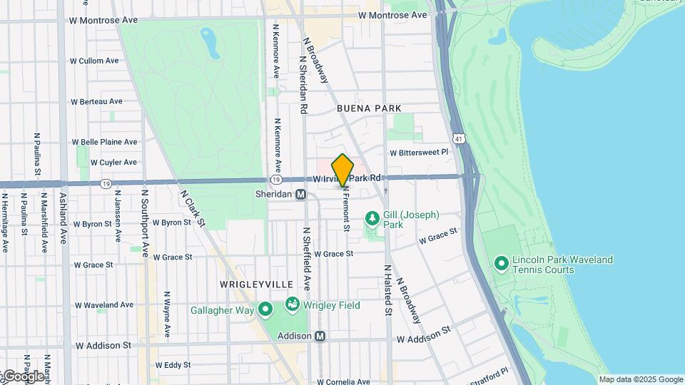 902 W Dakin St, Unit 103 Map and Location Details