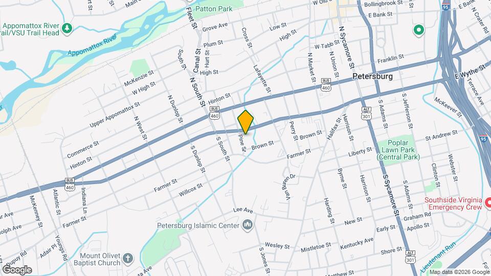 115 Pine St Map and Location Details