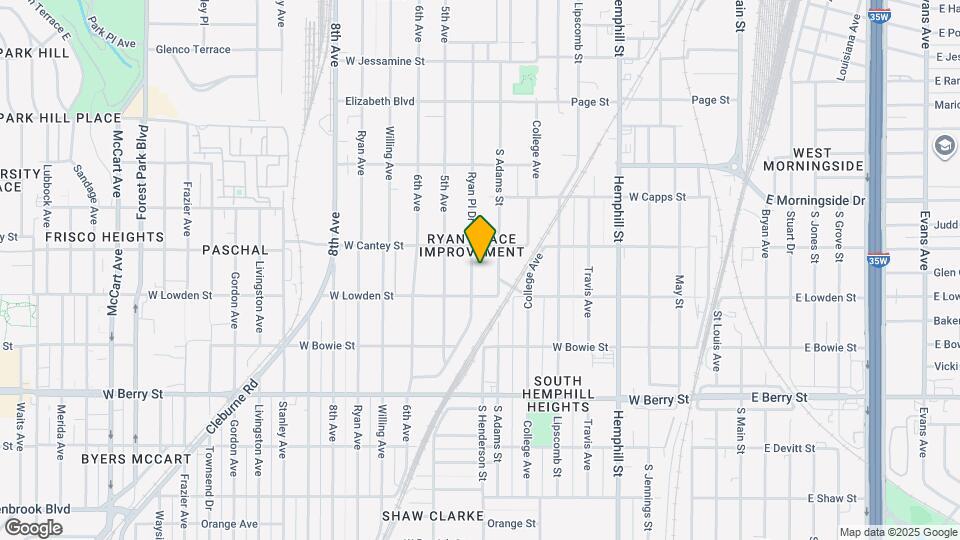 2817 Ryan Pl Dr Map and Location Details