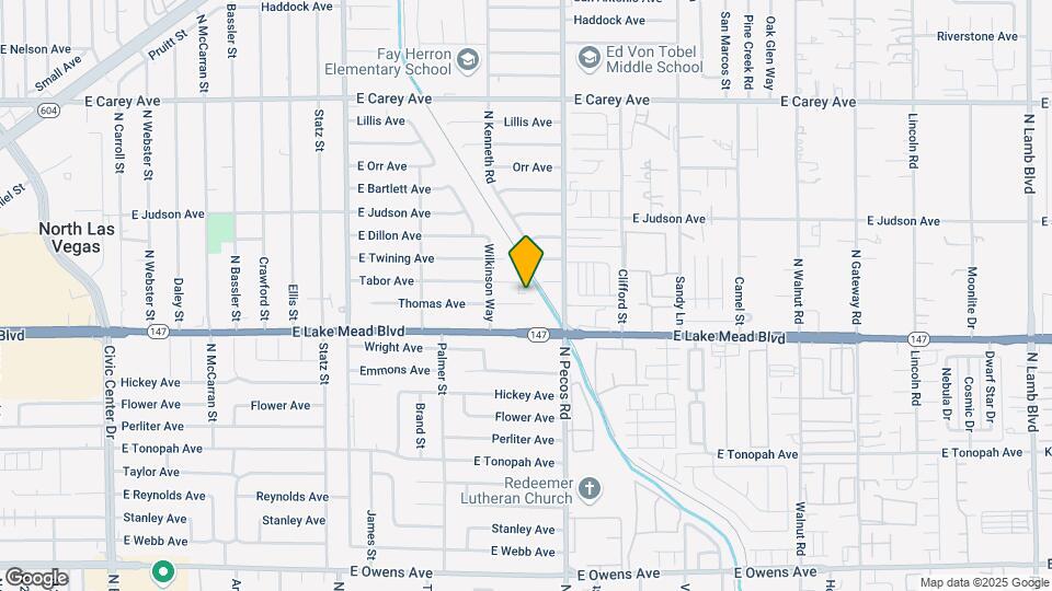 3608 Thomas Ave Mapa y Detalles de la Ubicación