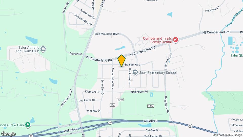 2013 Grassy Ridge Ln Map and Location Details