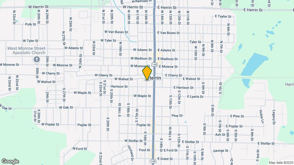 120 W Walnut St Map and Location Details