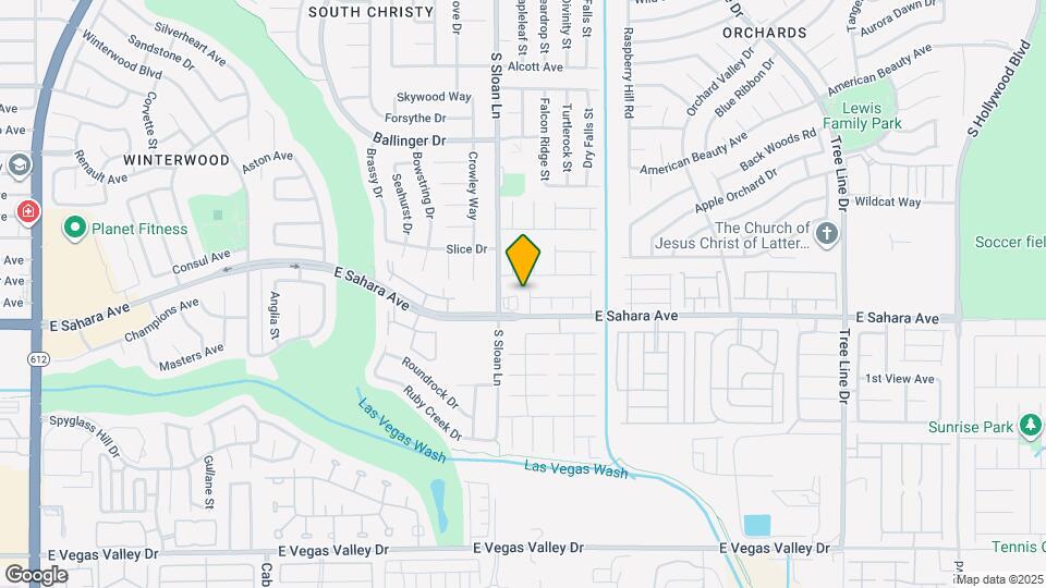 2435 Sunset Peak St Map and Location Details