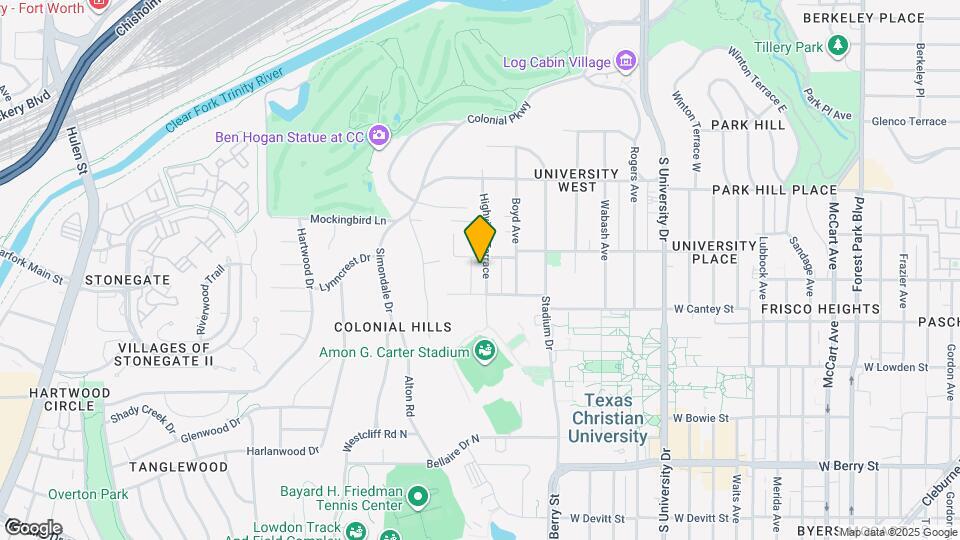 2608 Highview Terrace Map and Location Details