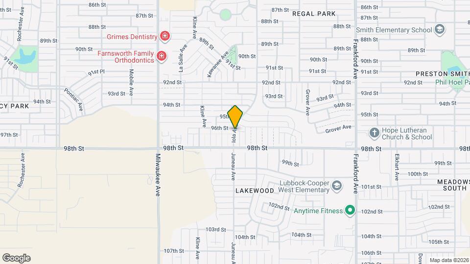 9603 Iola Ave Map and Location Details