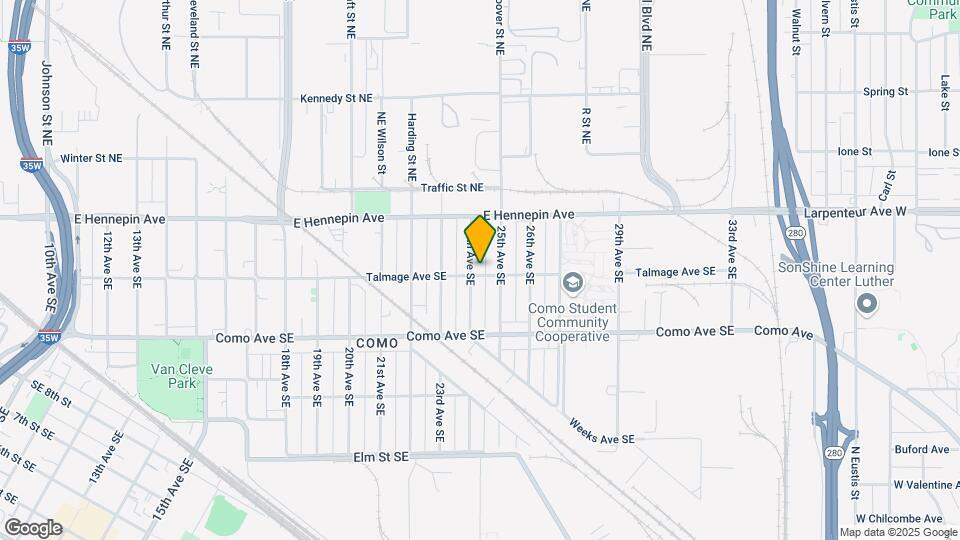 1058 24th Ave SE Map and Location Details