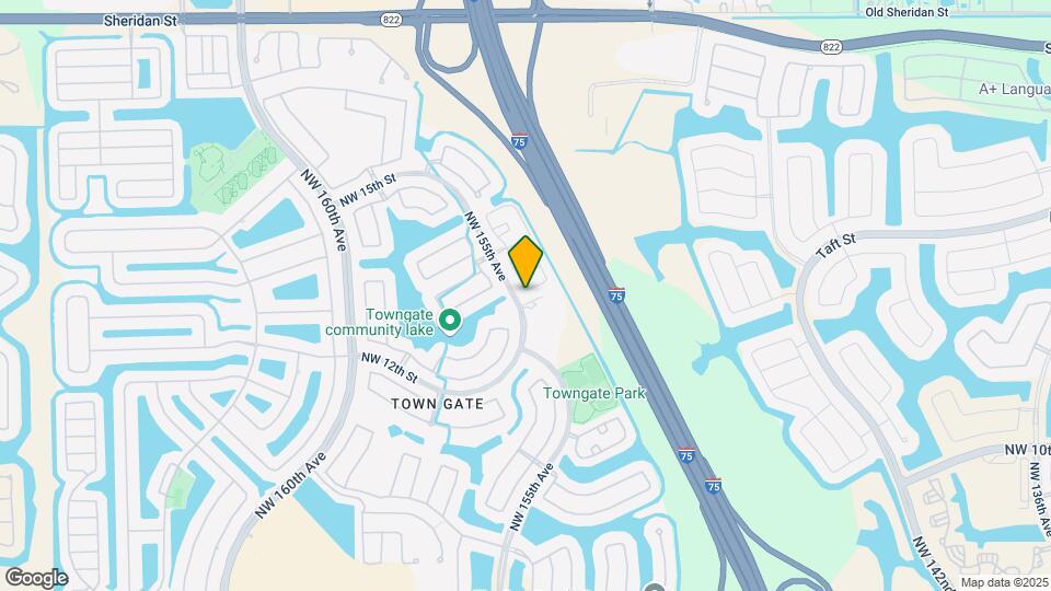 15472 NW 12th Ct Map and Location Details