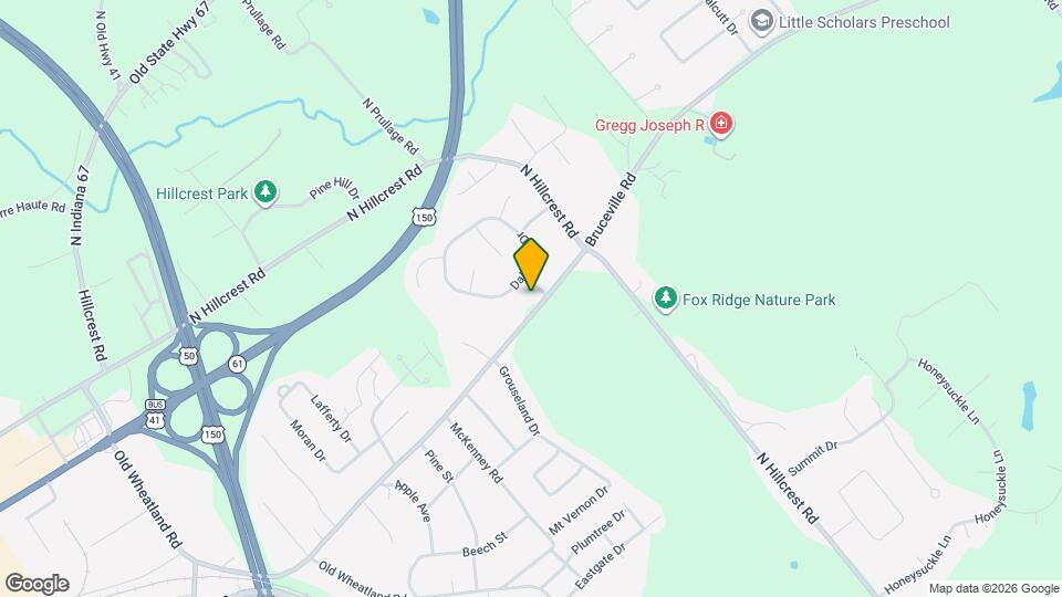 204 Crestview Dr Map and Location Details