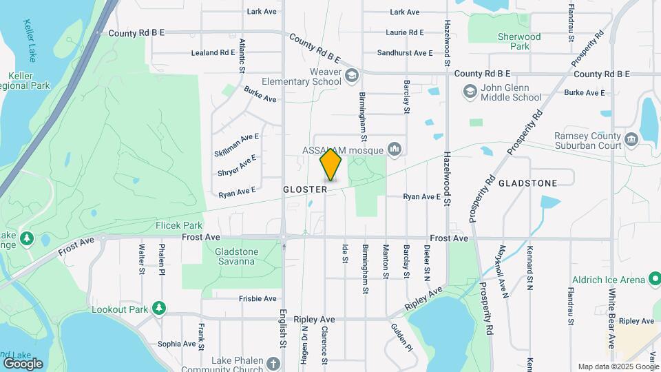 2000 Clarence St Map and Location Details