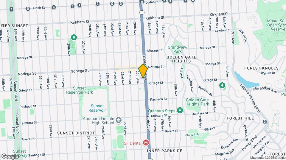 1879 19th Ave Map and Location Details