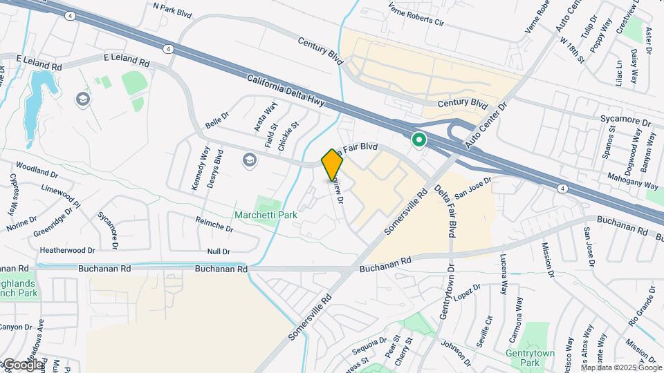 3605 Fairview Dr Map and Location Details