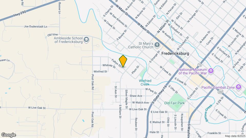 401 Fulton St Map and Location Details