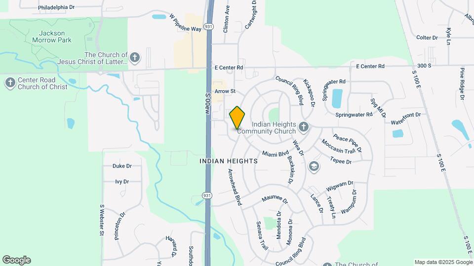 5301 Arrowhead Blvd Map and Location Details