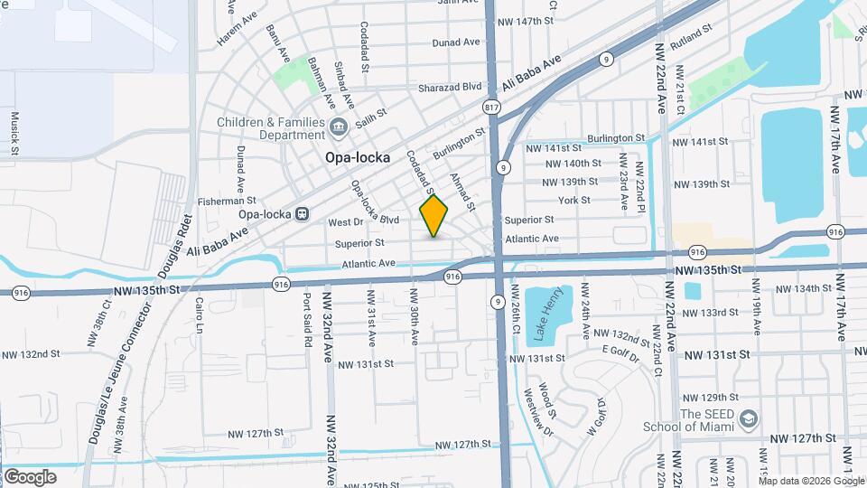 1030 Superior St, Unit Back Apartment Map and Location Details
