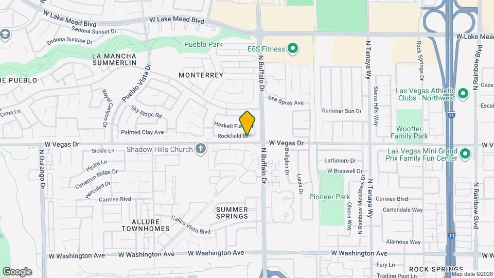 7621 Rockfield Dr Map and Location Details