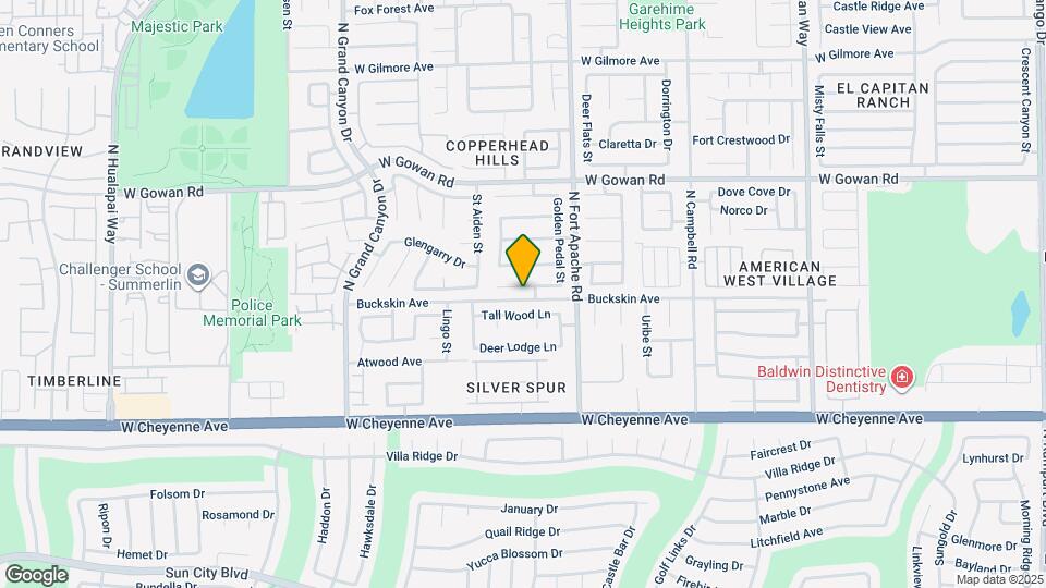 9345 Leaping Lilly Ave Mapa y Detalles de la Ubicación