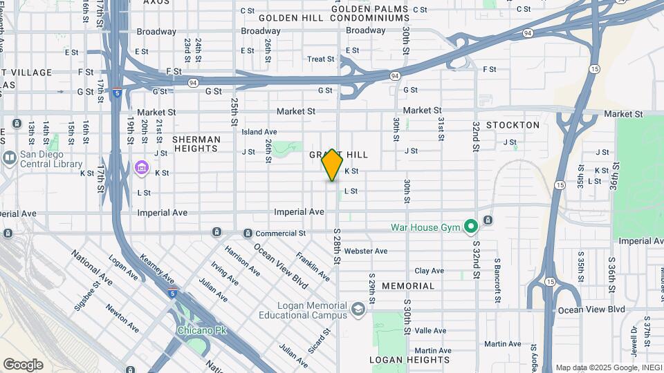 211 Hensley St Map and Location Details