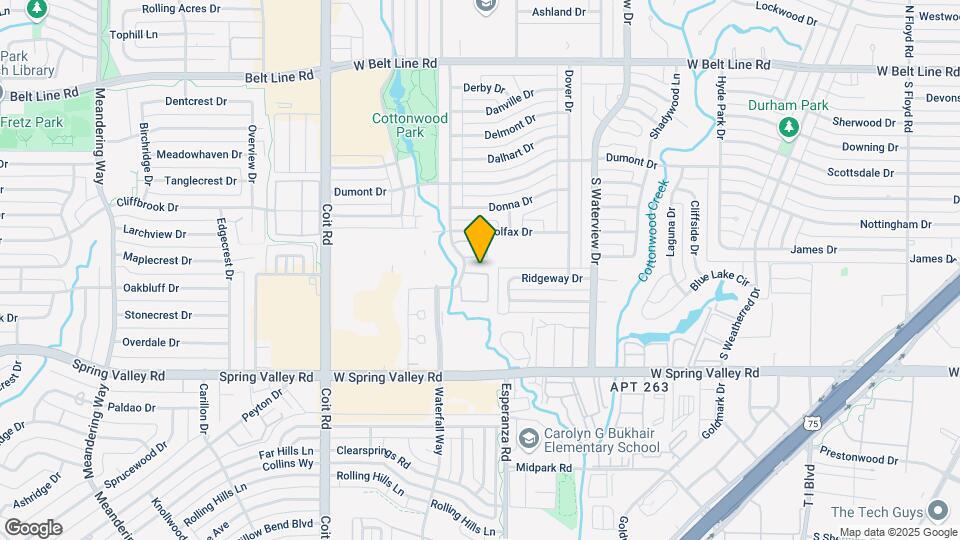 839 Dublin Dr Map and Location Details
