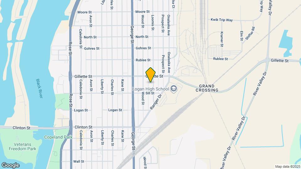1527 Loomis Street Map and Location Details