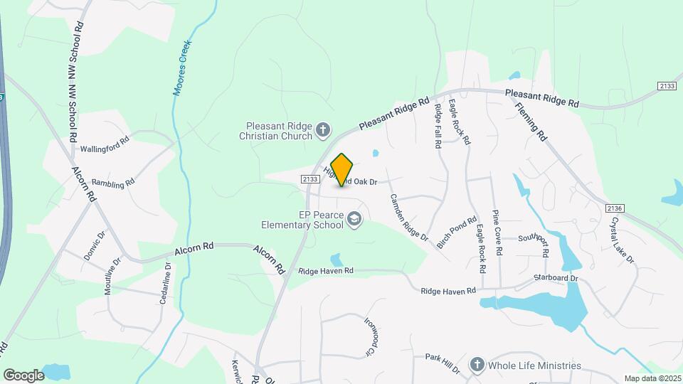 6524 Overland Park Dr Map and Location Details