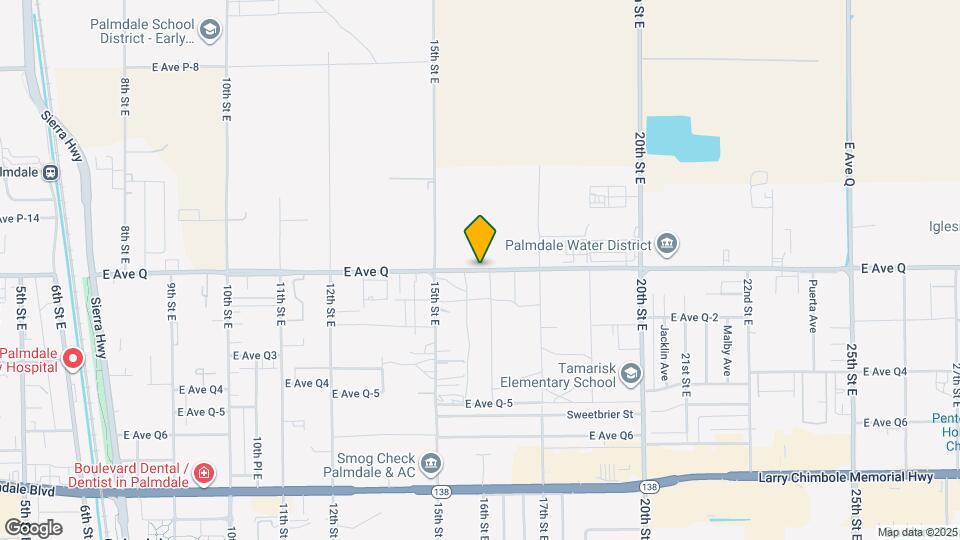 1579 E Ave Q-12 Map and Location Details