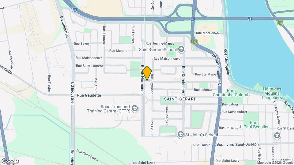 637 De Normandie Boul Map and Location Details