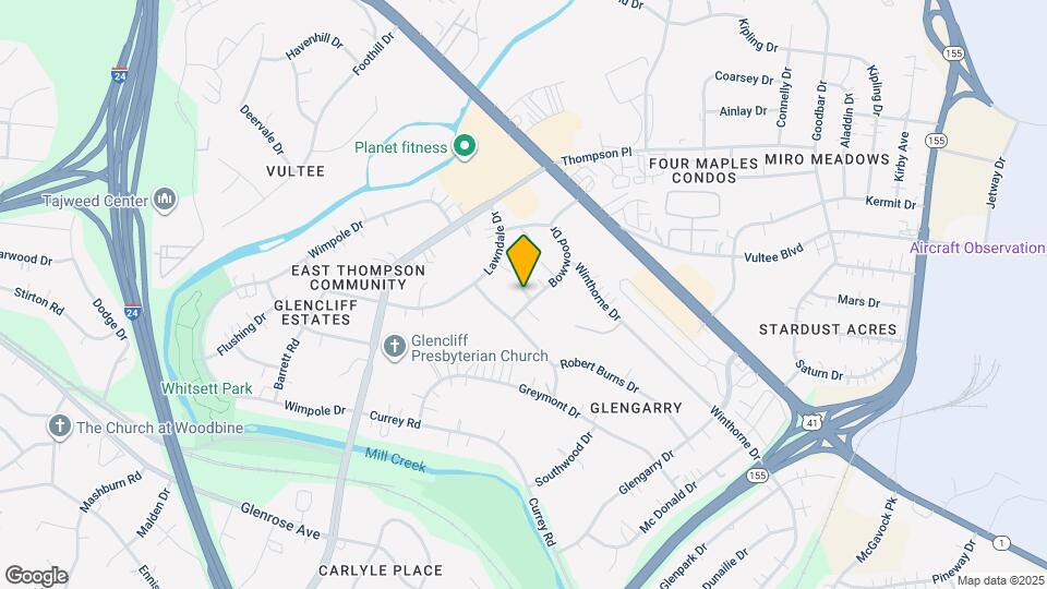 323 Bowwood Dr Map and Location Details