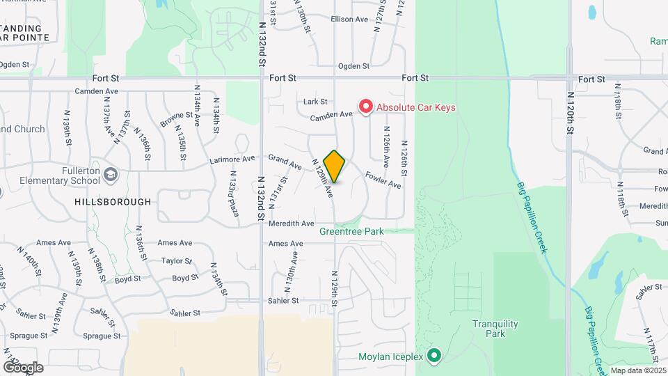 4723 N 129th Ave Map and Location Details