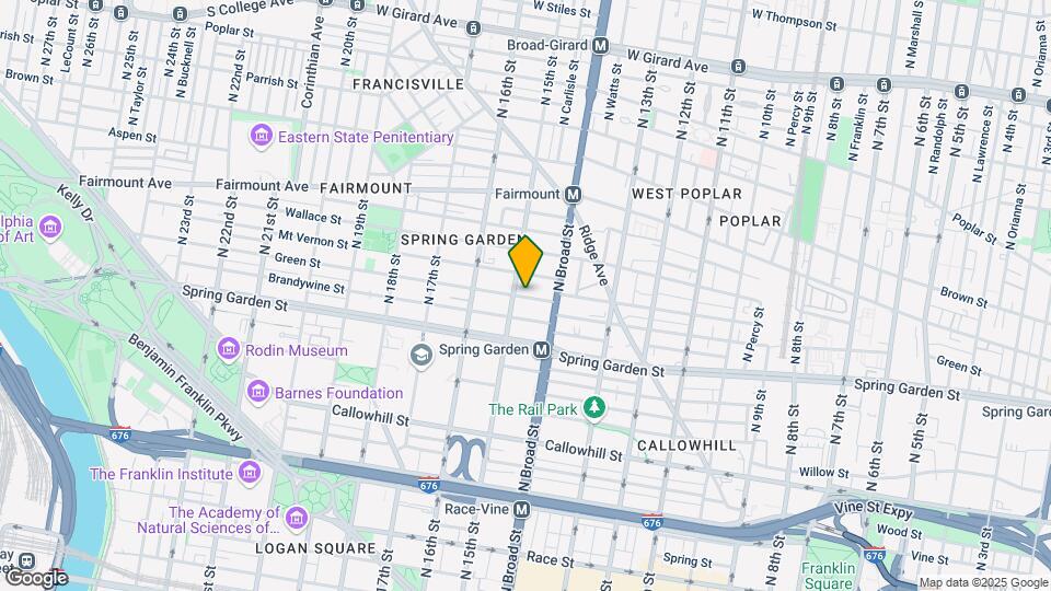 2200 Benjamin Franklin Pkwy, Unit 3B-S0102 Map and Location Details