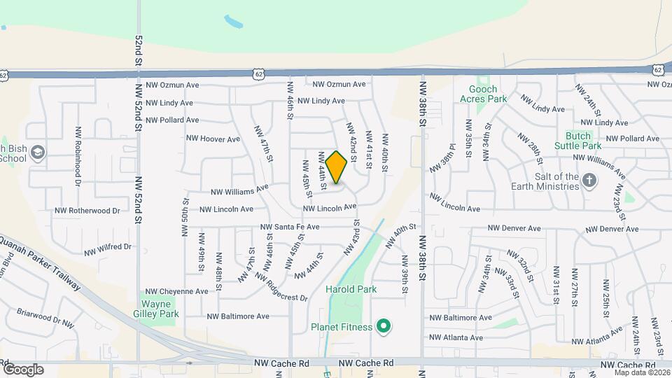 4303 NW Williams Ave Map and Location Details