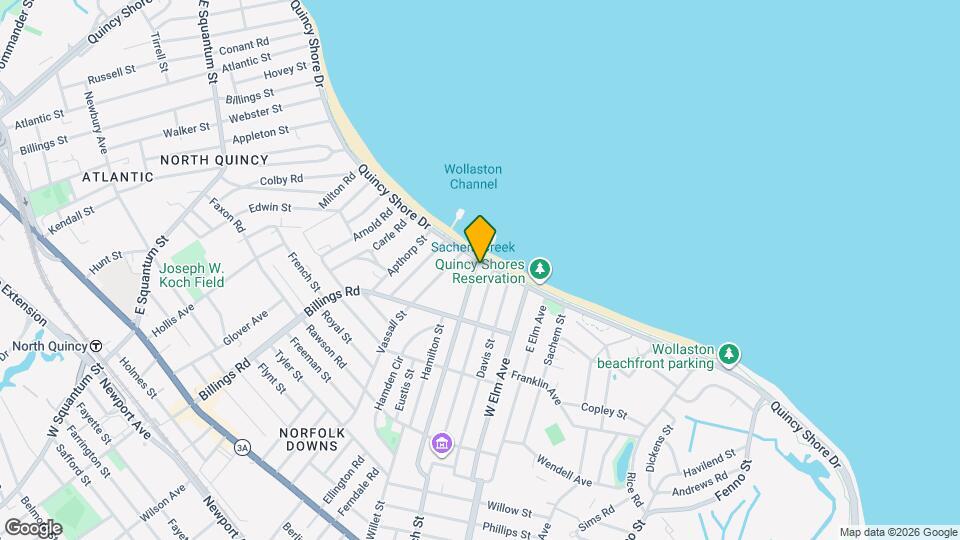 303 Beach St, Unit 2R Map and Location Details