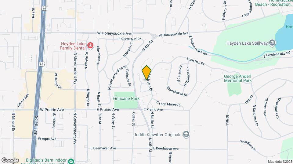 8238 N Village Dr Map and Location Details