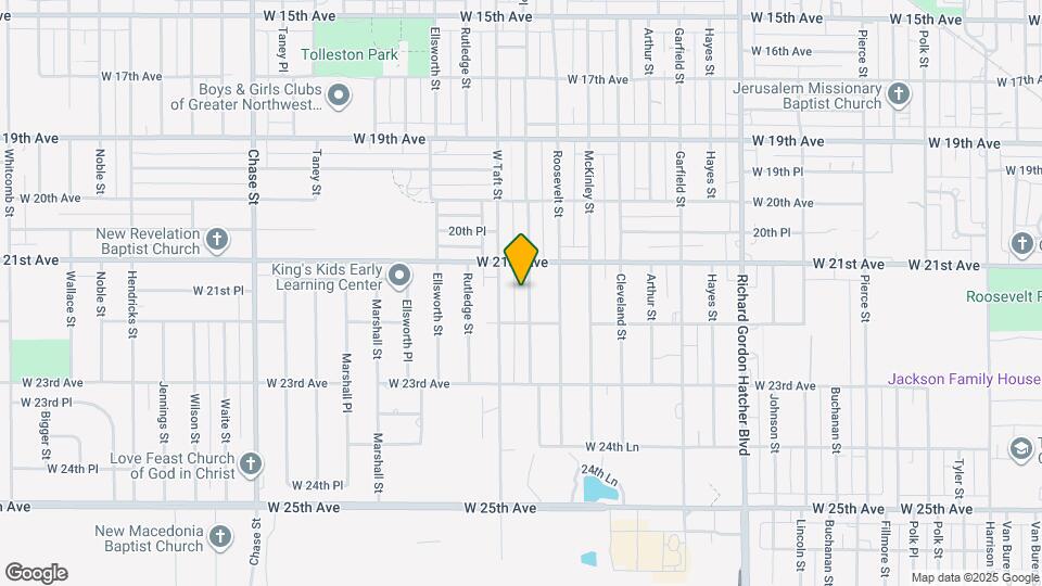 2154 Roosevelt Pl Map and Location Details