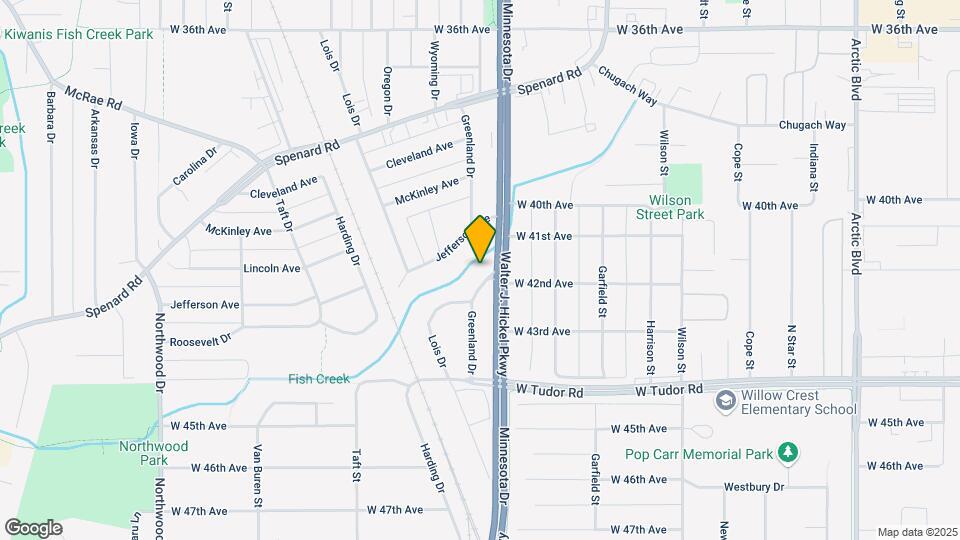 1701 Roosevelt Dr, Unit 3 Map and Location Details