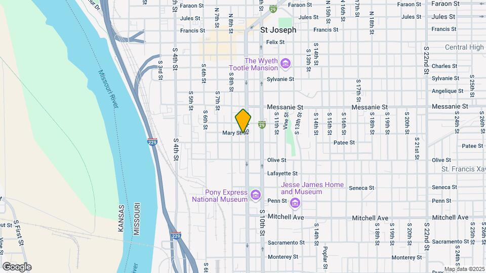 720 S 9th St Mapa y Detalles de la Ubicación