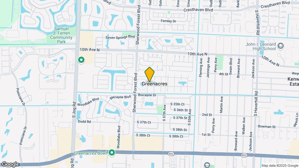 5883 La Paseos Dr Map and Location Details