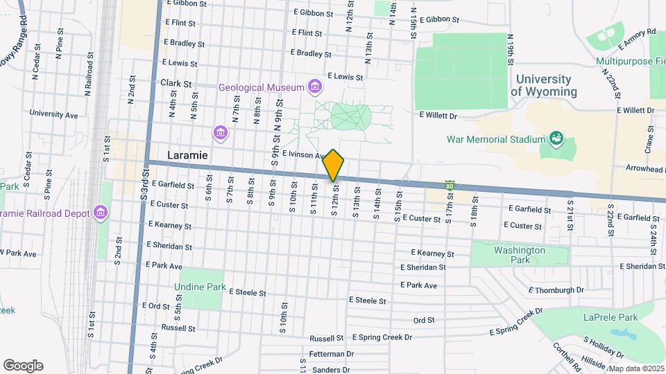 310 S 12th St Map and Location Details