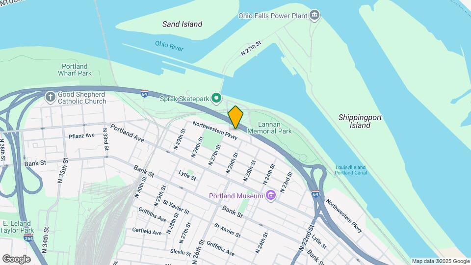 2631 Northwestern Pkwy Map and Location Details