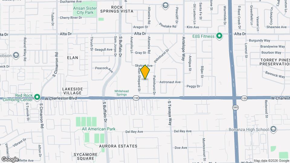 7221 Frank Borman Ave Map and Location Details