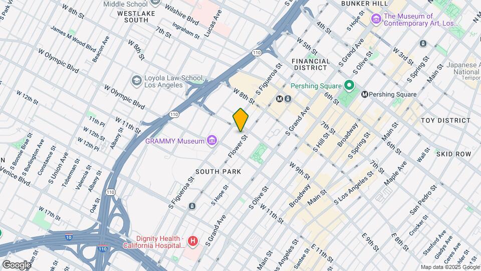901 S Flower St, Unit 716 Mapa y Detalles de la Ubicación