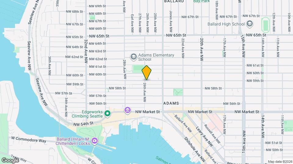 5818 26th Ave NW Map and Location Details